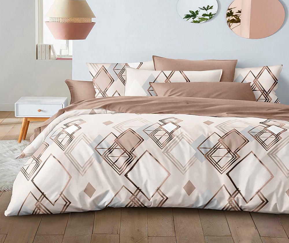 

Евро комплект постельного белья Реноме Евро Оливковая коллекция УУ 072 (поплин)