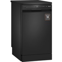 Отдельностоящая посудомоечная машина Weissgauff DW 4508 Inverter Autoopen Black