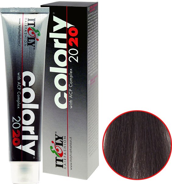 

Крем-краска для волос Itely Hairfashion Colorly 2020 5C светлый каштан