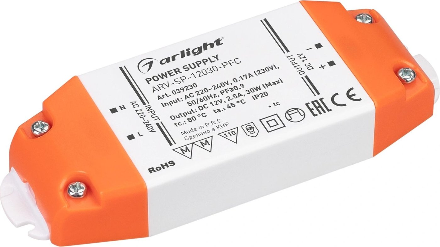 

Блок питания Arlight ARV-SP-12030-PFC 039230