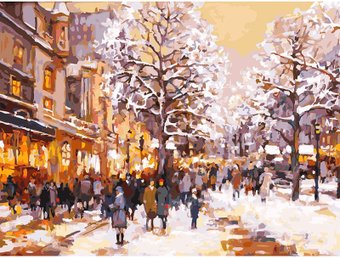 Картина по номерам Белоснежка 226-AS