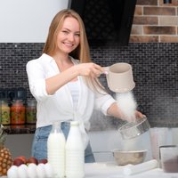 Дуршлаг Альтернатива М8155 (белый)