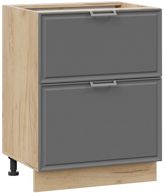 

Шкаф напольный Трия Белладжио 1Н6Я2 (дуб крафт золотой/софт графит)