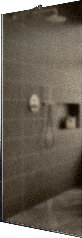 

Душевая стенка MaybahGlass 119x195 MGD-685-5у (бронзовое матовое стекло/хром матовый)