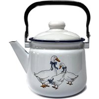 Чайник без свистка Эмаль Гуси 01-2711н/4М