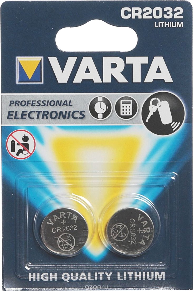 

Батарейка Varta CR2032 2 шт.