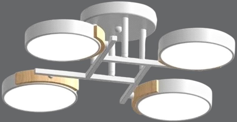 

Припотолочная люстра LED4U L3210-440 WH