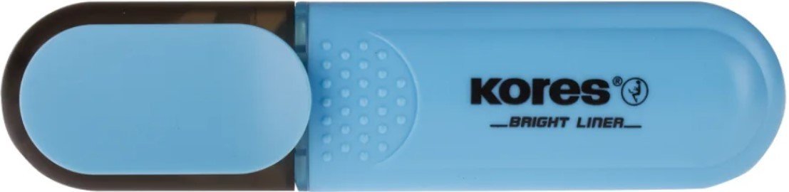 

Текстовыделитель Kores Bright Liner 36103.01 (синий)
