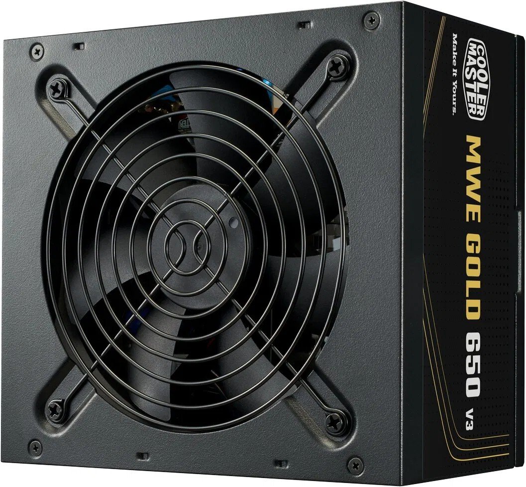 

Блок питания Cooler Master MWE Gold 650 V3 ATX 3.1 Non-Modular MPE-6502-ACAAG-3BEU