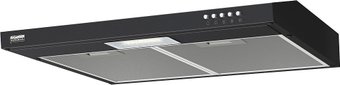 Кухонная вытяжка Krona Jessica slim 500 push button (черный)