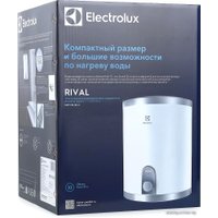 Накопительный электрический водонагреватель над мойкой Electrolux EWH 10 Rival O