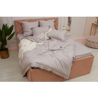 Евро комплект постельного белья Sofi De MarkO Моне Евро 2н Евро-СС-М-пл (пепельный/лиловый)