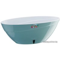 Кашпо Santino Calipso 3.3 л (нефрит/белый) [K2 NEF-ALB]