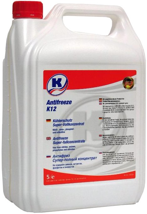 

Антифриз Kuttenkeuler Antifreeze K12 5Л