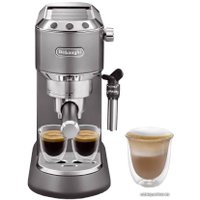 Рожковая кофеварка DeLonghi Dedica Metallics EC785.GY