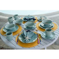 Тарелка обеденная Oxford Ryo Blue Bay 077080 RB02-9507