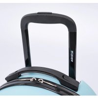 Чемодан-спиннер Ecotope Собака 324-E-2-16-LBL (голубой)