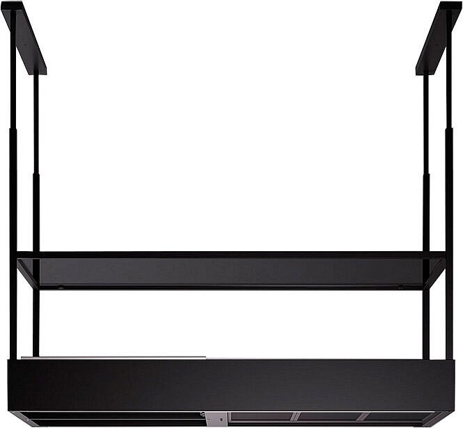 Кухонная вытяжка Falmec Spazio Circle-Tech Island 130 Nero 600 м3/ч