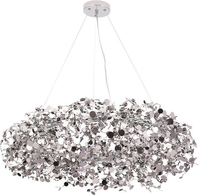 

Подвесная люстра Crystal Lux GARDEN SP9 D800 CHROME