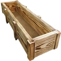 Кашпо KraftHouse Балконный ящик 15x9x52 2044638951431 (обожженный)