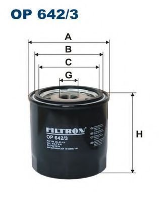 

Масляный фильтр Filtron OP6423