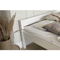 Кровать Dyatel Навия 140x200 с настилом HF-BS-061-WH (белый)