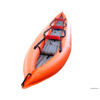 Надувная лодка Merman 470/3 с фартуком (серый/оранжевый)