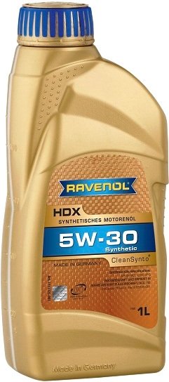 

Моторное масло Ravenol HDX 5W-30 1л