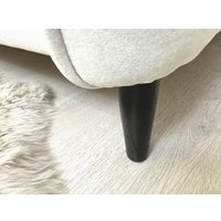 Диван Nord Star Айва Марино (микровелюр, белый)