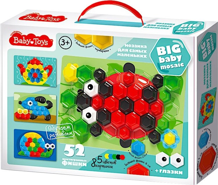 

Мозаика/пазл Baby Toys Для самых маленьких 52 элемента 02517