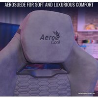 Игровое (геймерское) кресло AeroCool AeroSuede (серый)