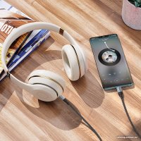 Кабель Hoco UPA26 USB Type-C - Jack 3.5mm (1 м, черный)