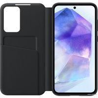 Чехол для телефона Samsung Smart View Wallet Case Galaxy A55 (черный)