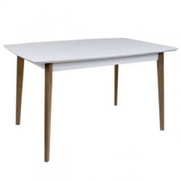 Кухонный стол Виста Сиена макси 90x135/180 (белый/ольxа)