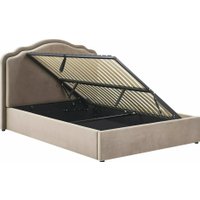 Кровать Signal Florencja Velvet Bluvel 40 140/200 (темно-бежевый)