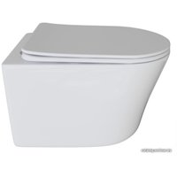 Унитаз подвесной White Wave Trend (белый глянец)