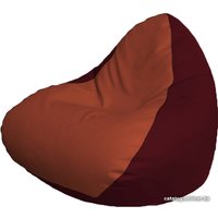 Кресло-мешок Flagman Relax P2.3-73 (красный, бордовый)