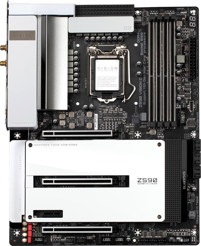 

Материнская плата Gigabyte Z590 Vision D (rev. 1.0)