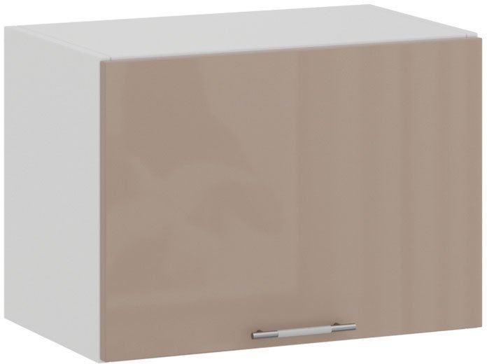 

Шкаф навесной Трия Весна 1В5Г (белый/кофе с молоком)