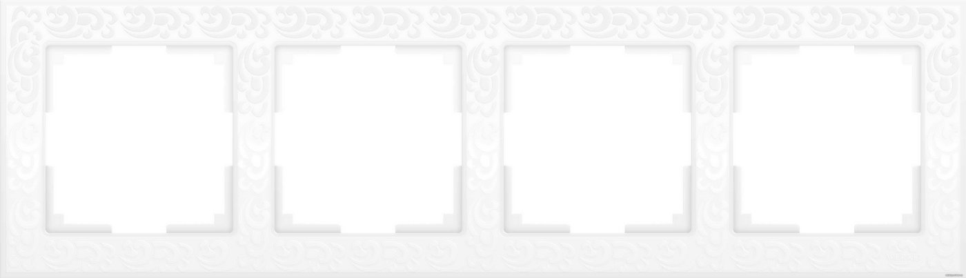 Рамка Werkel Flock WL05-Frame-04 (белый)