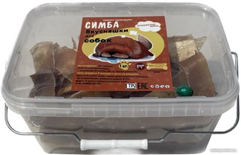 Лакомство для собак Симба Лопаточный хрящ говяжий обезжиренный 1 кг
