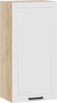 

Шкаф навесной Трия Лорас 1ВВ45 с одной дверью (дуб крафт золотой/холст белый)