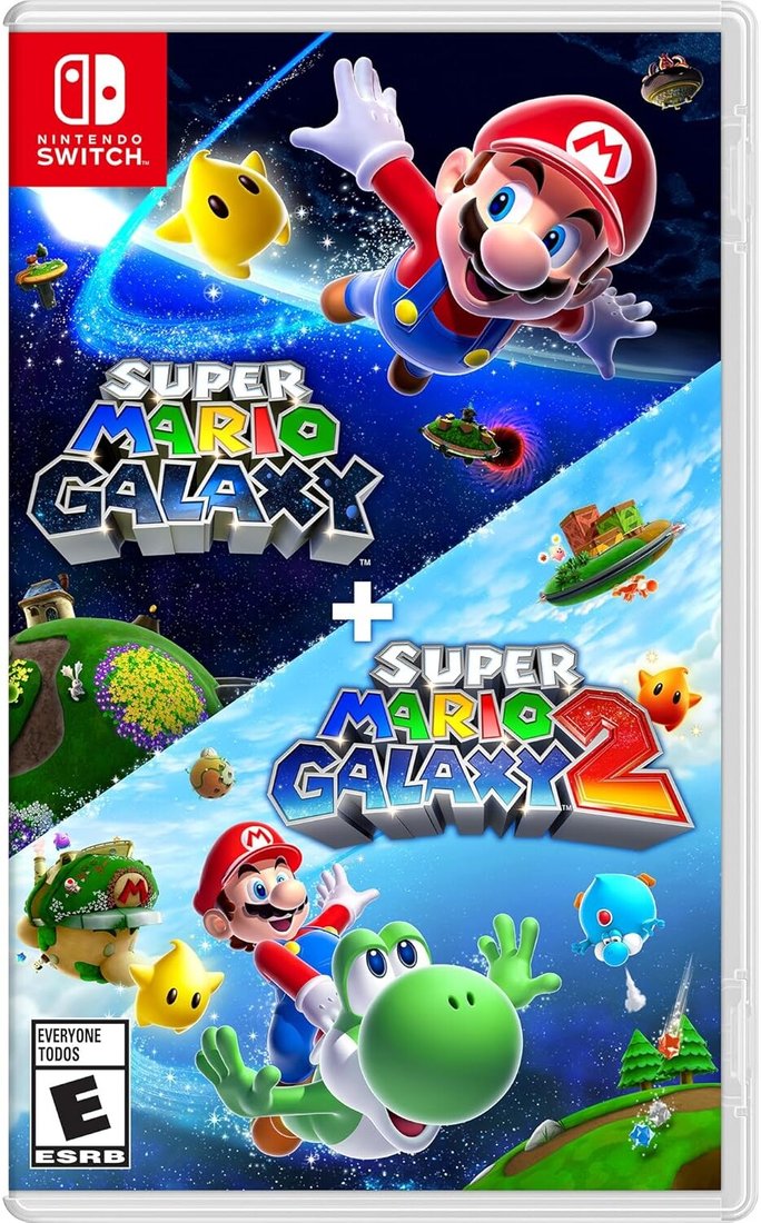 

Super Mario Galaxy + Super Mario Galaxy 2 для Nintendo Switch