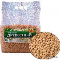 Наполнитель для туалета BioClean Древесный 10 л