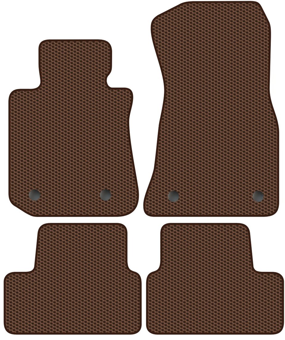 

Комплект ковриков для авто Alicosta BMW i4 I (лифтбек / G26) 2021 - Н.В. (коричневый, сота)