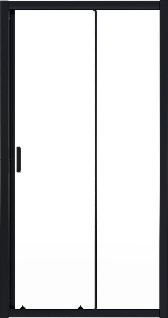 Душевая дверь Niagara NG-651-9AB 90x190 (черный/прозрачное стекло)
