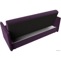Диван Лига диванов Лига-018 117847 (велюр фиолетовый)