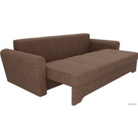 Диван Лига диванов Амстердам 100038 (рогожка, коричневый)