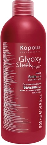 

Бальзам Kapous Professional Бальзам разглаживающий "Glyoxy Sleek Hair" (500 мл)