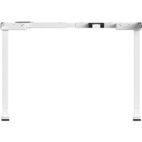 Стол WellDesk Prime 1300x675х18 с электроприводом (белый/сосна аланд полярная)